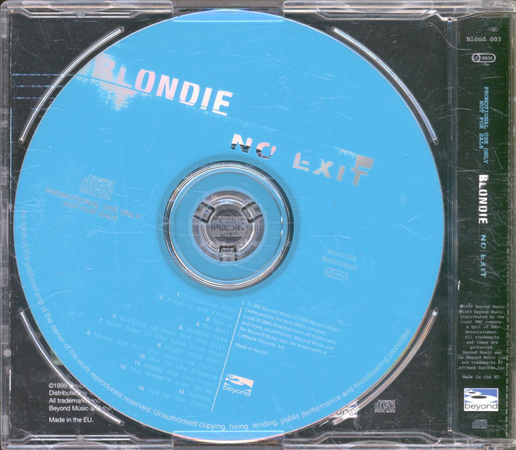 Blondie - No Exit - Cd