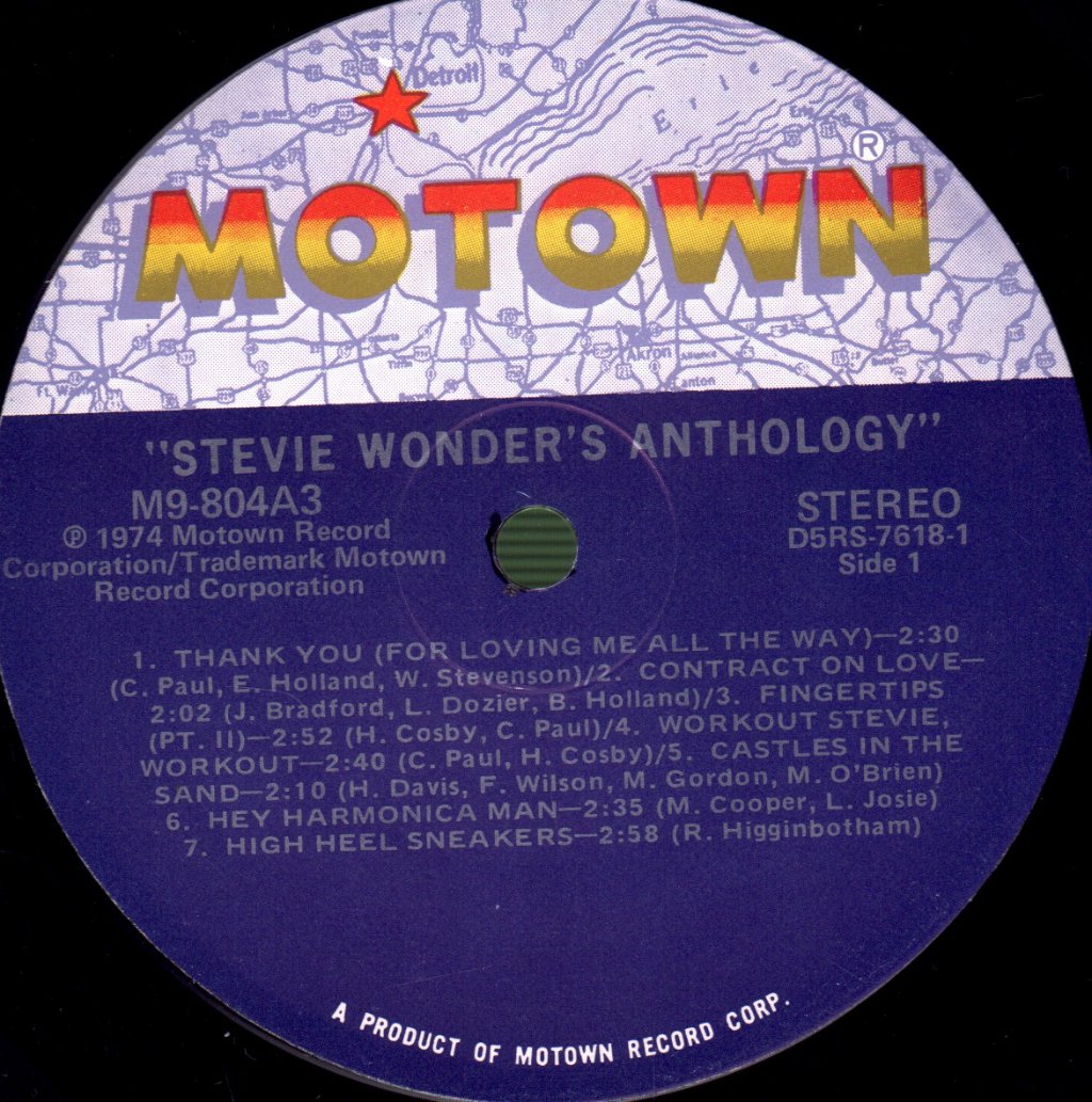Stevie Wonder - Anthology - Triple Lp