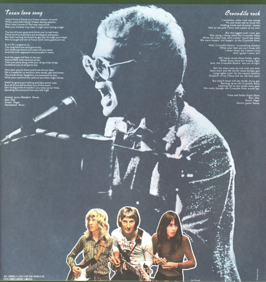 Elton John - Don't Shoot Me I'm Only The Piano Player - Lp