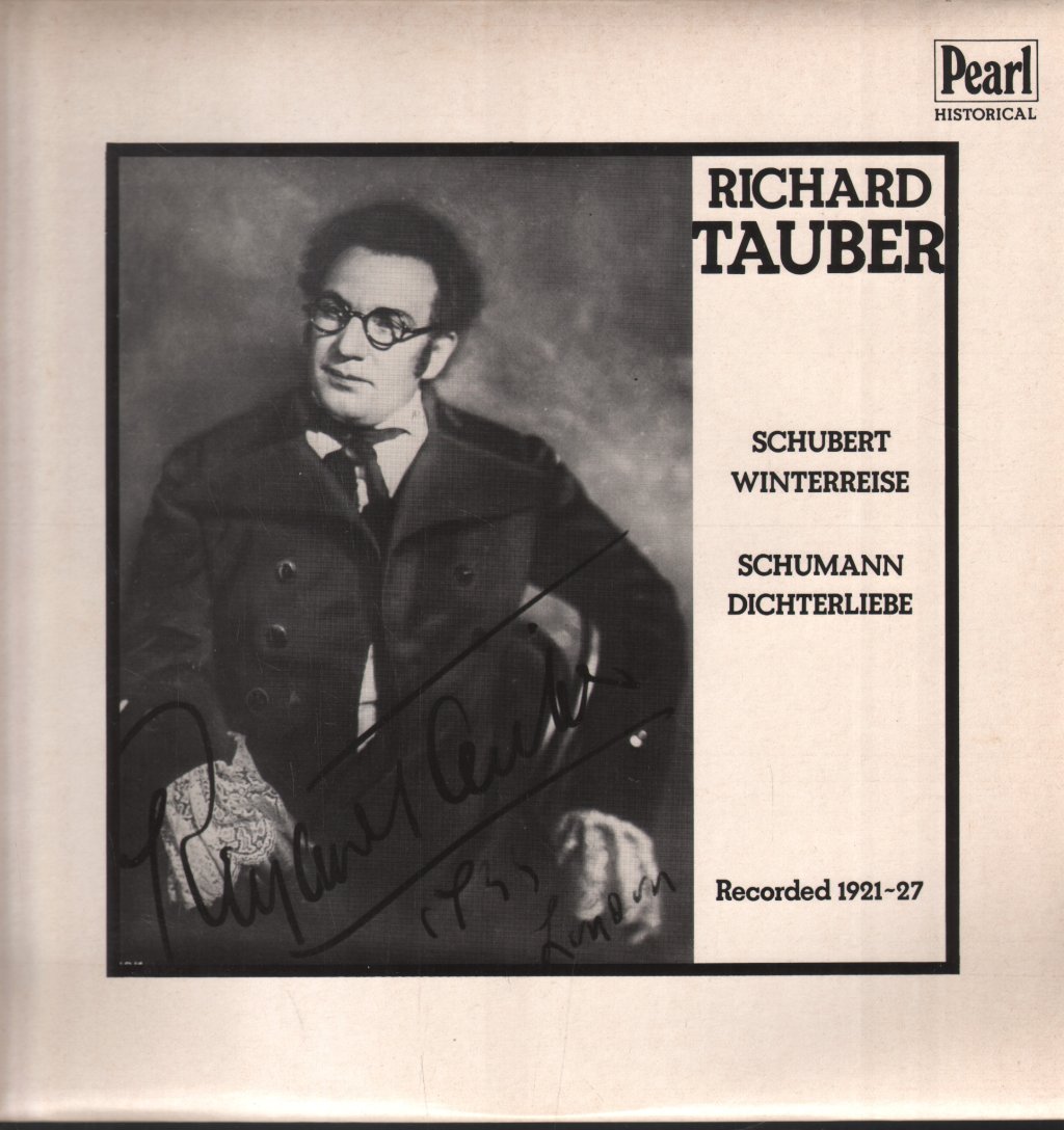 Richard Tauber - Richard Tauber Sings Lieder - Lp