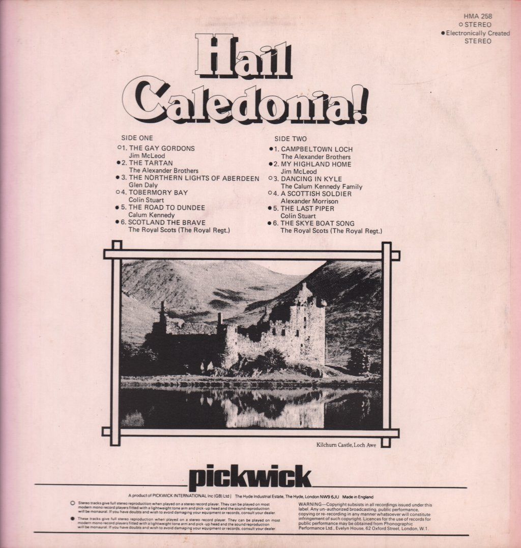 Various Artists - Hail Caledonia - Lp