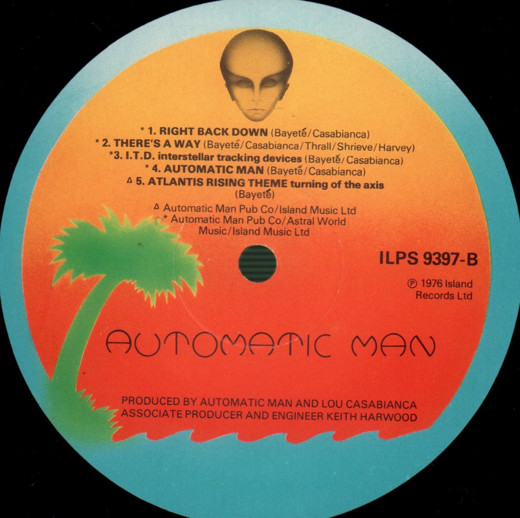 Automatic Man - Automatic Man - Lp