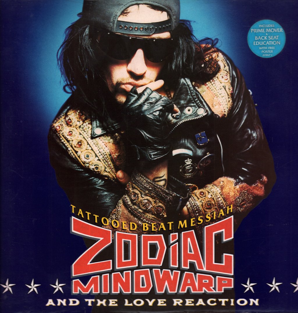 Zodiac Mindwarp - Tattooed Beat Messiah - Lp