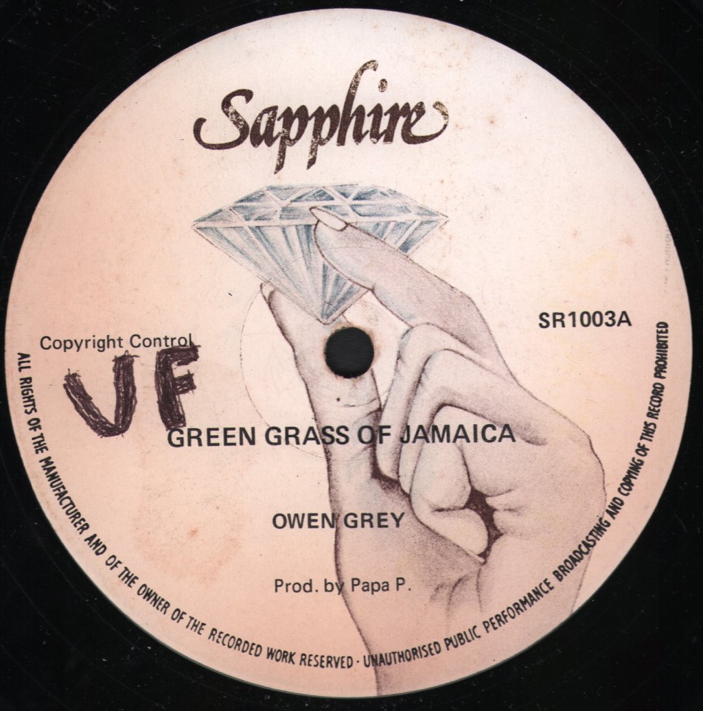 Owen Gray - Green Grass Of Jamaica - 12 Inch