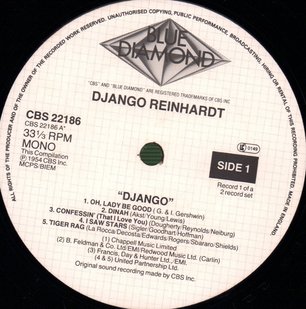 Django Reinhardt - Django / Swing It Lightly - Double Lp