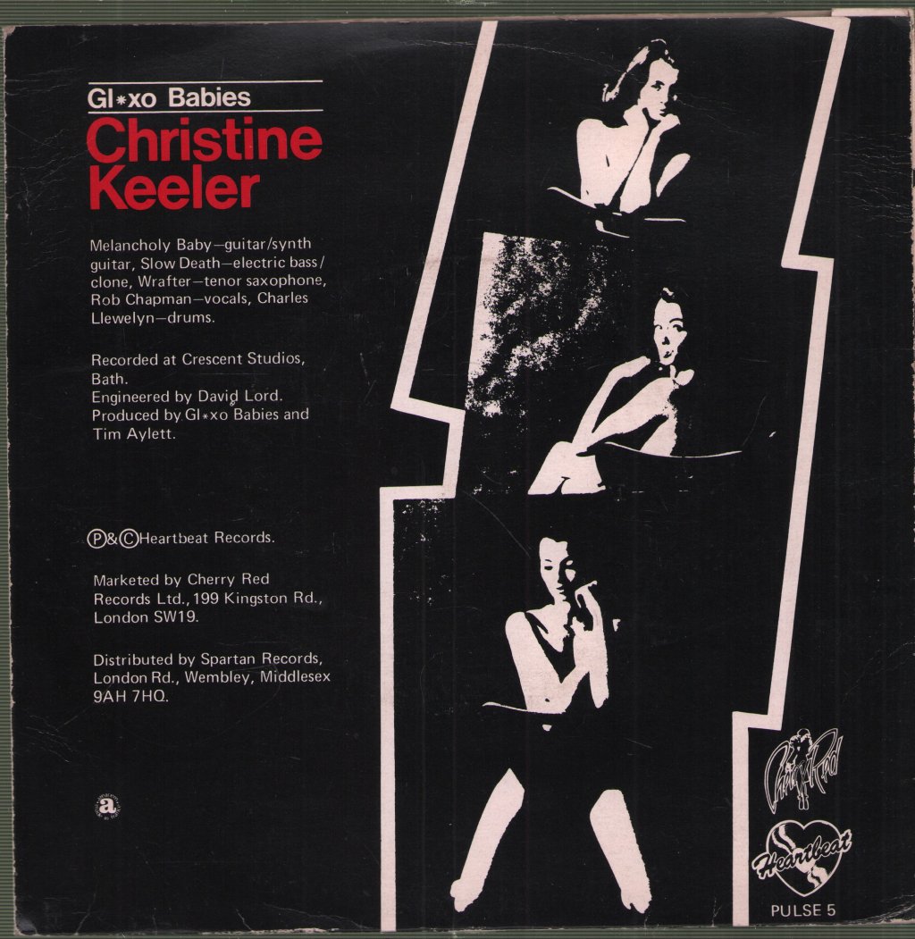 Glaxo Babies - Christine Keeler - 7 Inch
