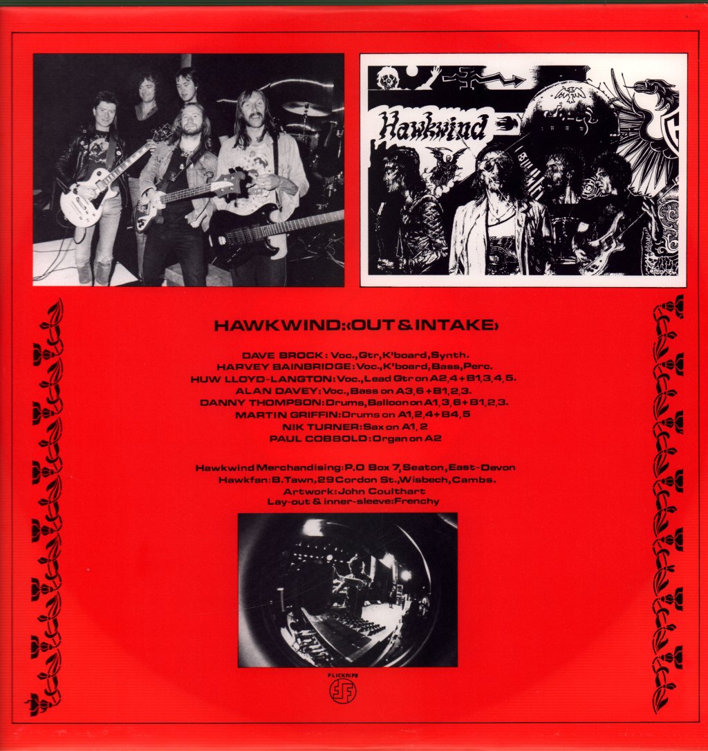 Hawkwind - Out And Intake - Lp