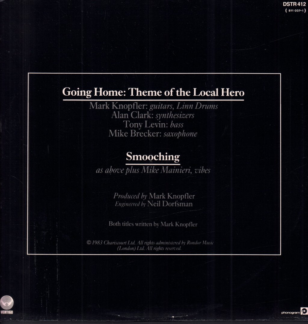 Mark Knopfler - Going Home - 12 Inch