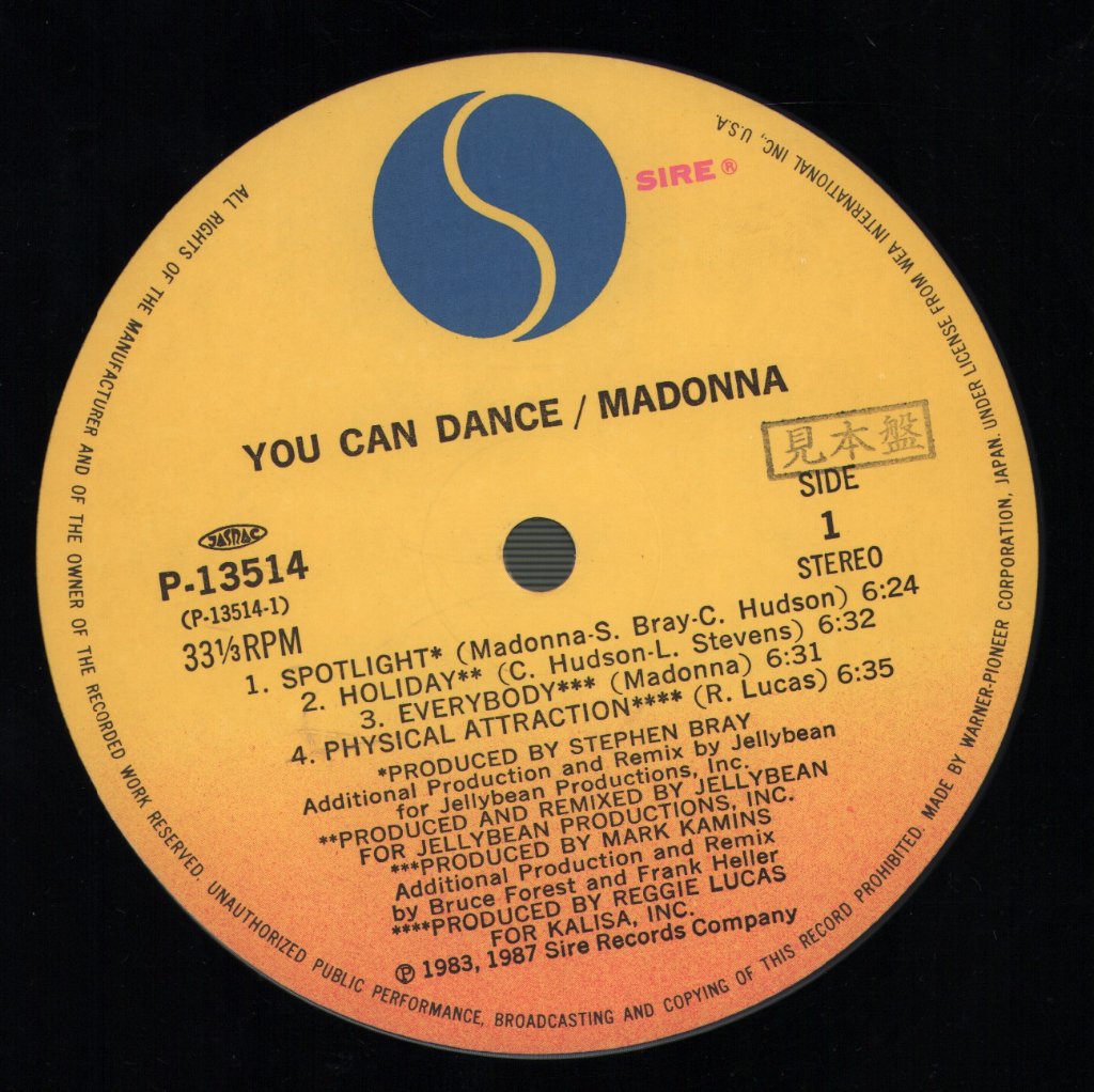 Madonna - You Can Dance - Lp