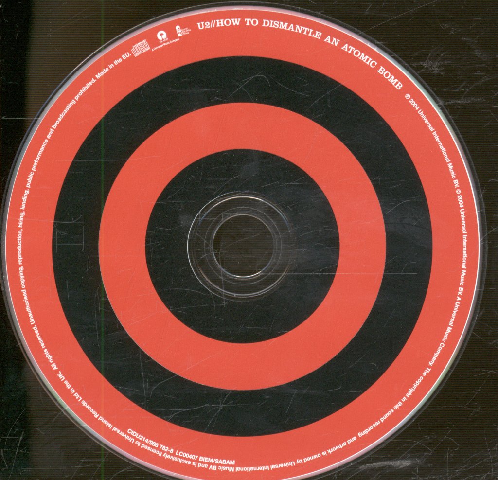 U2 - How To Dismantle An Atomic Bomb - Cd