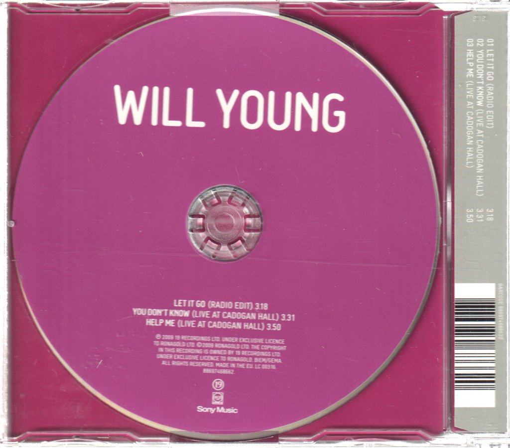 Will Young - Let It Go - Cd
