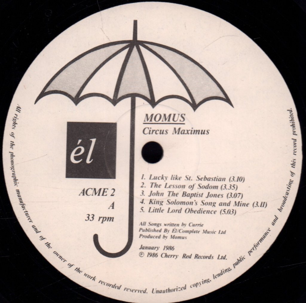 Momus - Circus Maximus - Lp