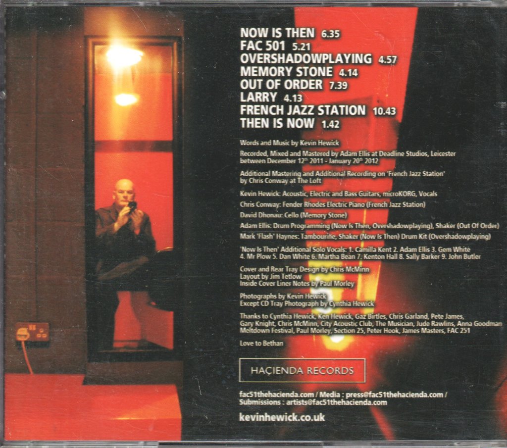 Kevin Hewick - All Was Numbered - Cd