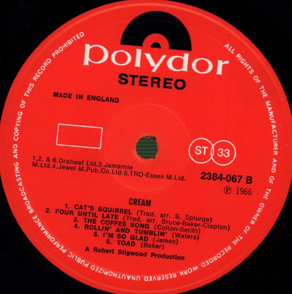 Cream - Cream - Lp