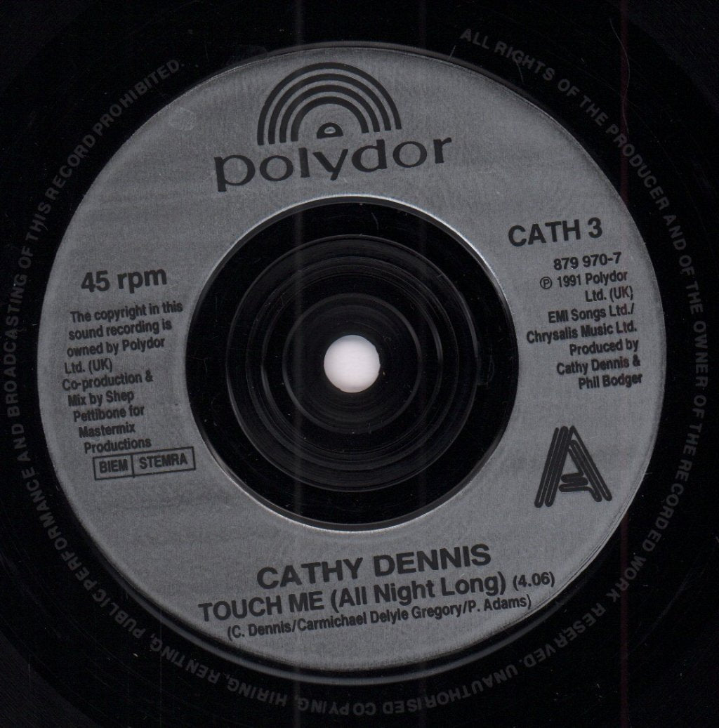 Cathy Dennis - Touch Me - 7 Inch