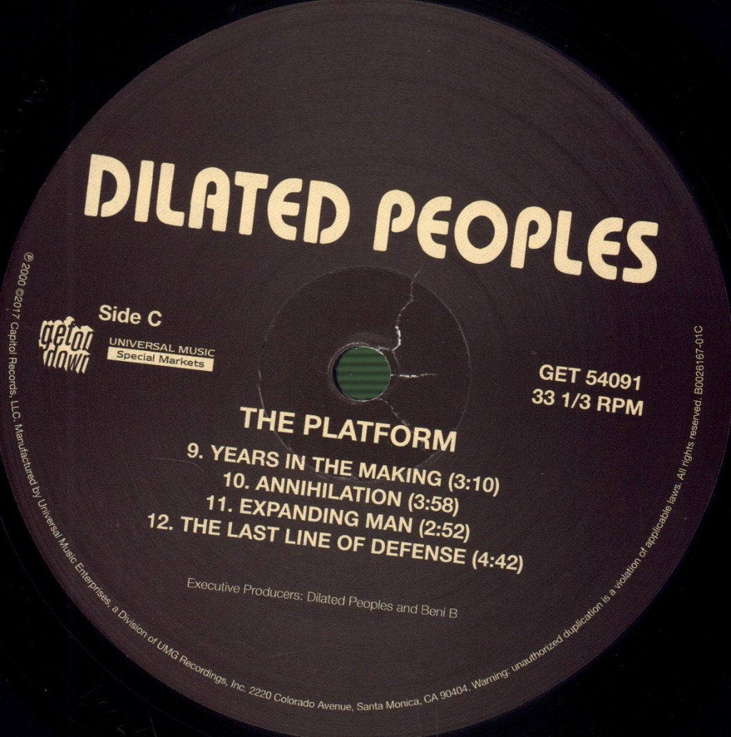 Dilated Peoples - Platform - Double Lp