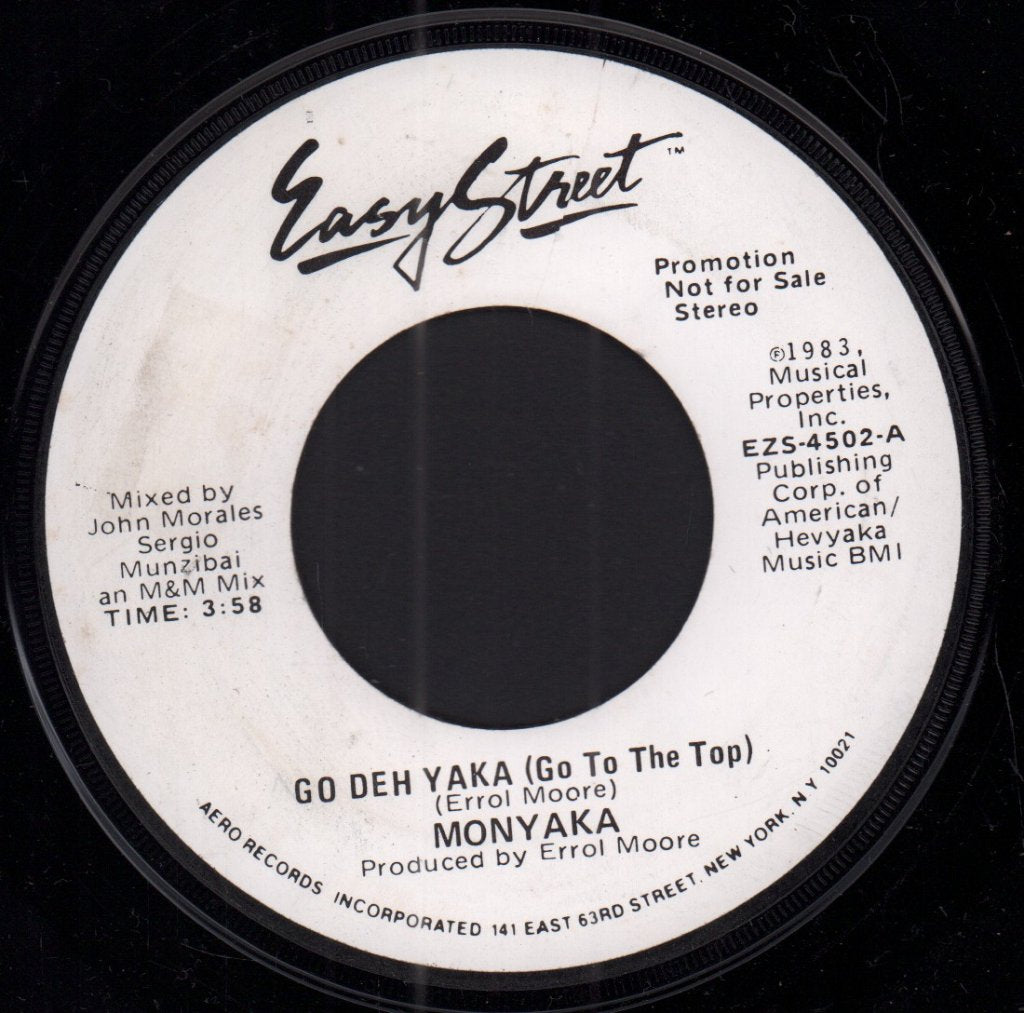 Monyaka - Go Deh Yaka Go To The Top - 7 Inch