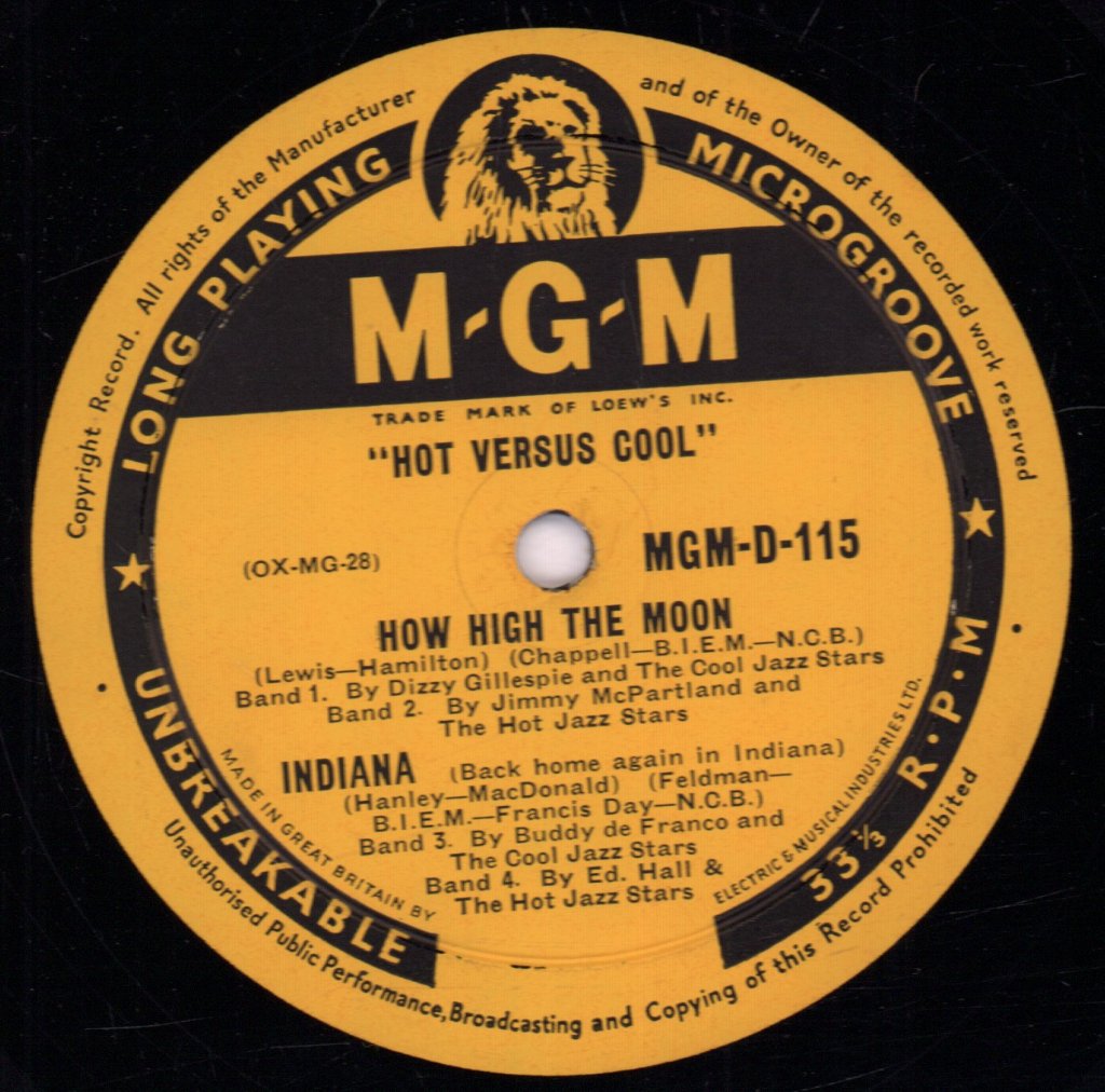 Various Artists - Hot Versus Cool - Lp