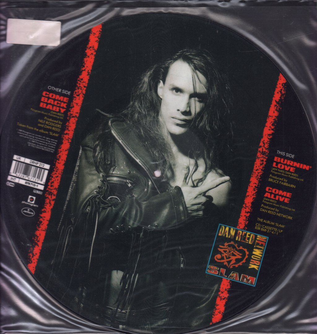 Dan Reed Network - Come Back Baby - 12 Inch
