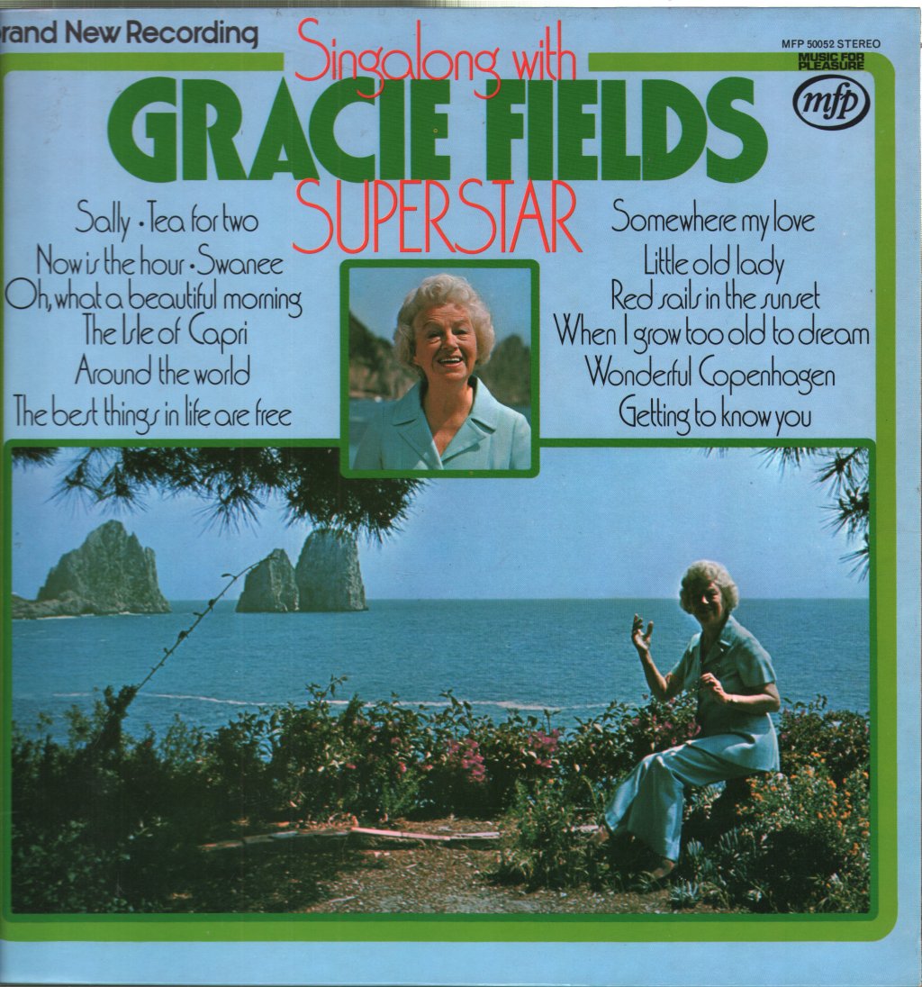 Gracie Fields - Singalong With Gracie Fields Superstar - Lp