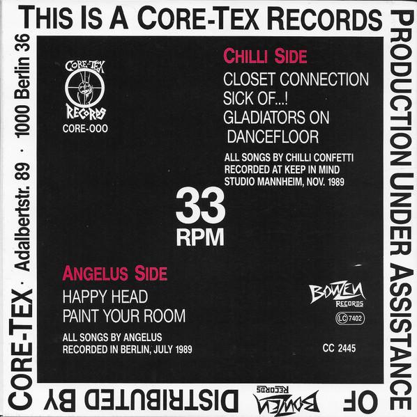 Chilli Confetti / Angelus - Closet Connection / Happy Head - 7 Inch