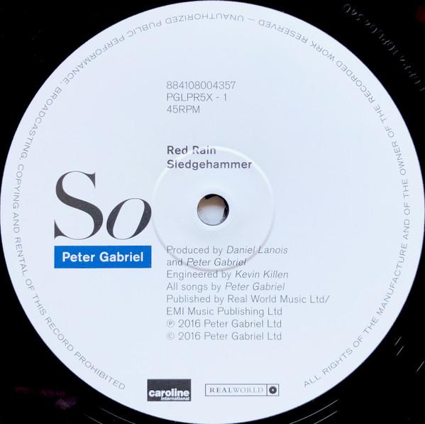 Peter Gabriel - So - Double Lp