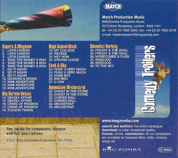 Steve Martin (Library Music) - Comedy Trailers - Cd