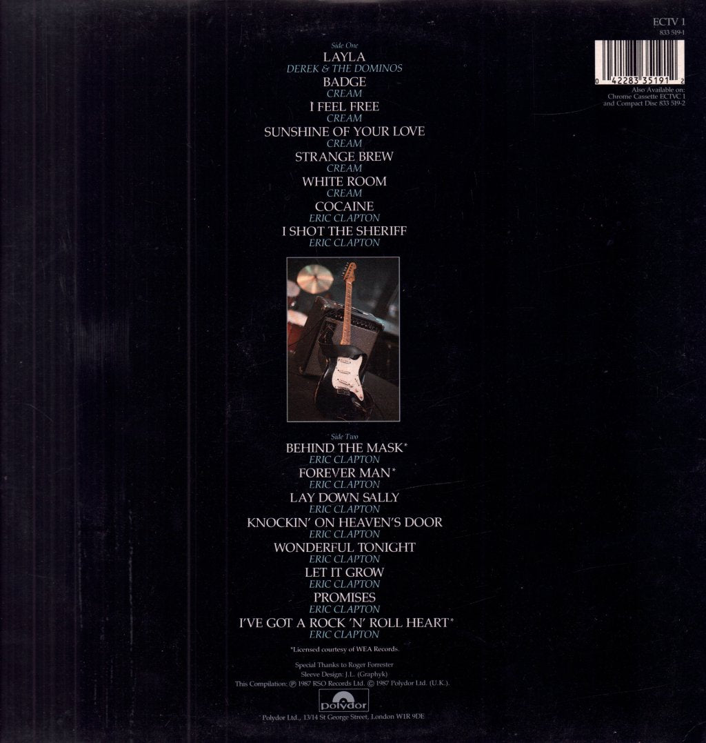 Eric Clapton - Cream Of - Lp