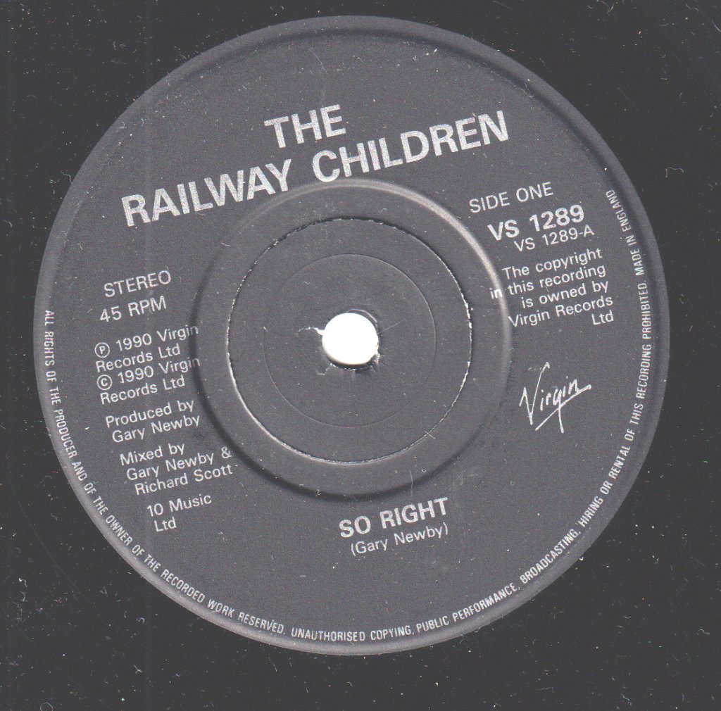 Railway Children - So Right - 7 Inch