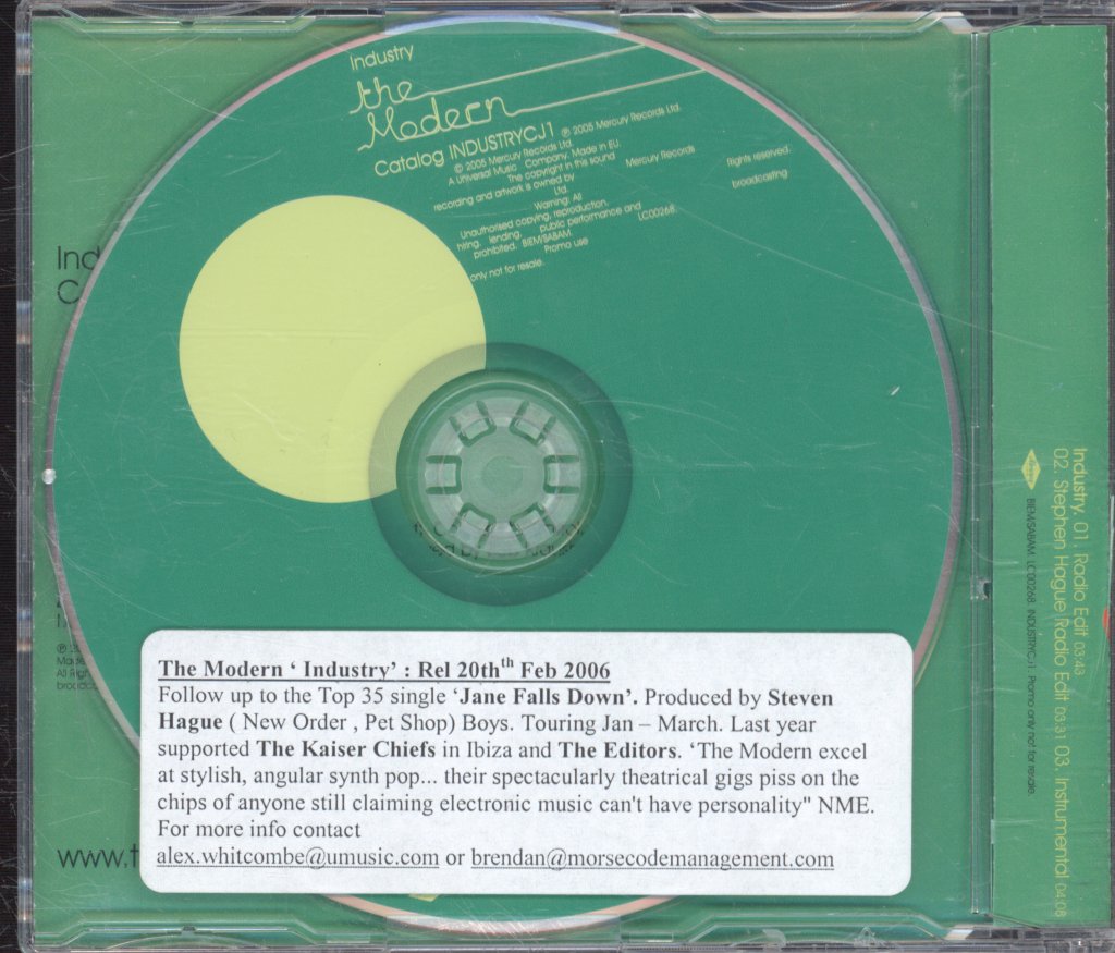 Modern - Industry - Cd