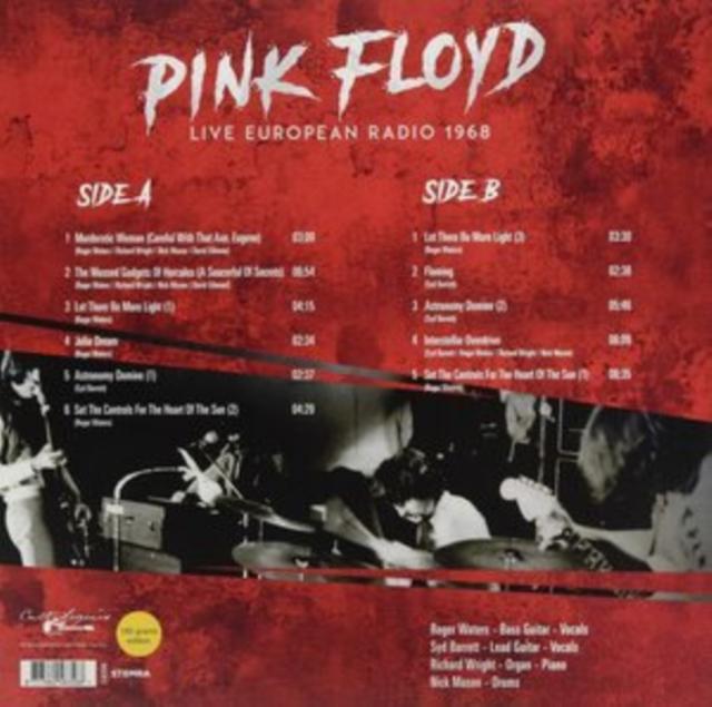 Pink Floyd - Live European Radio 1968 - Lp