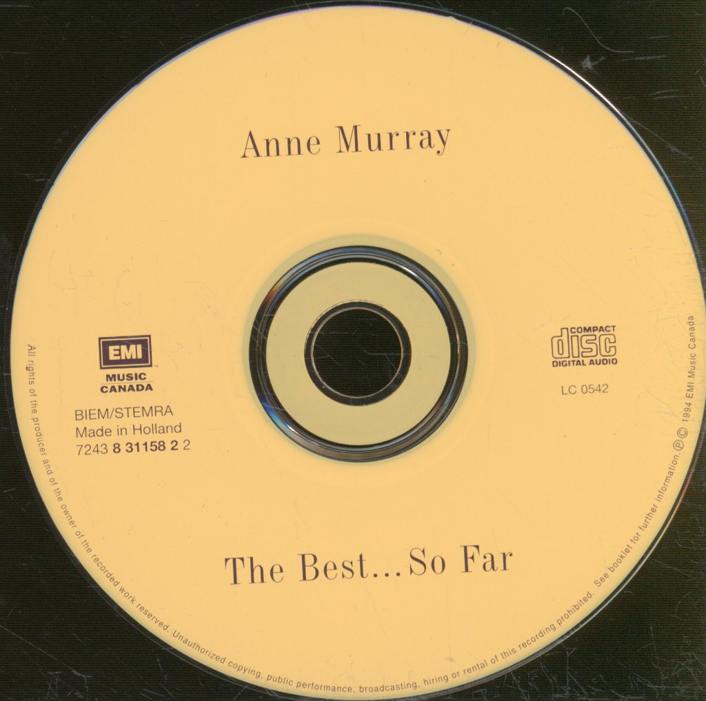Anne Murray - Best... So Far - Cd