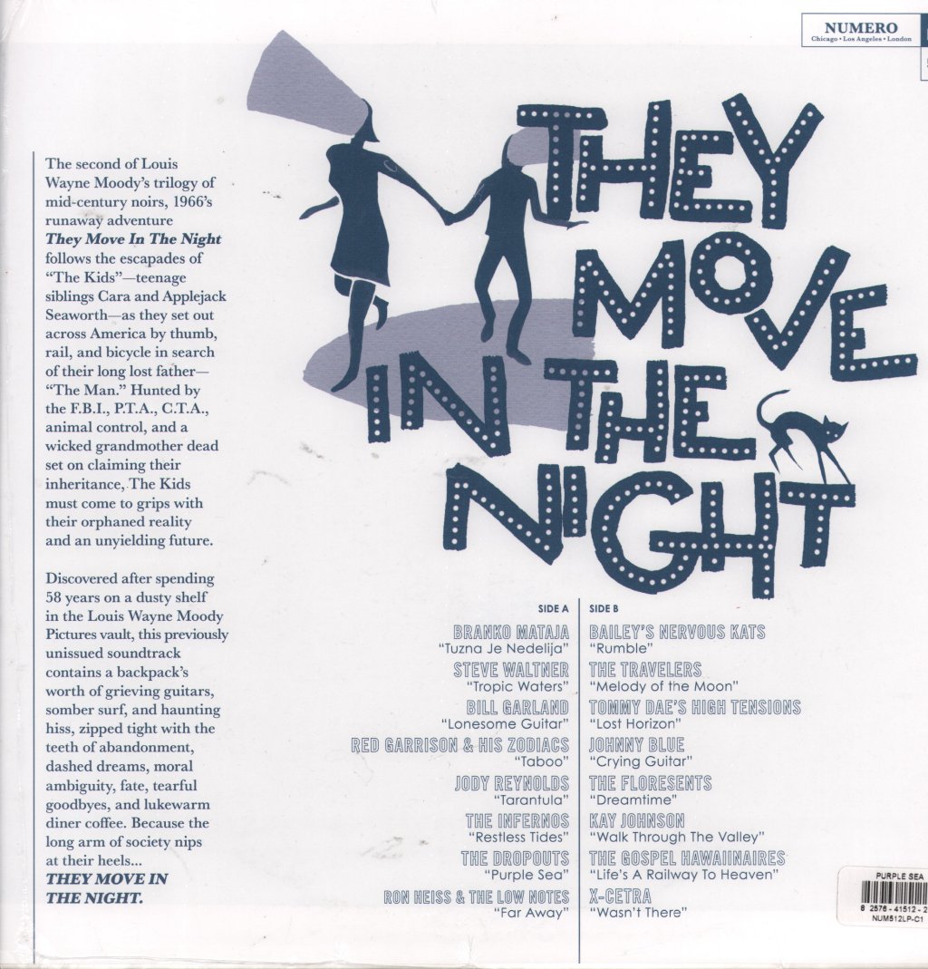 Various Artists - They Move In the Night - Lp