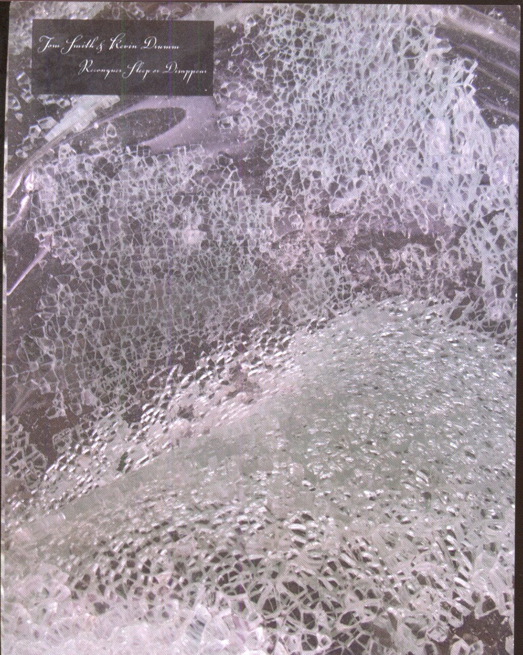 Tom Smith And Kevin Dumm - Reconquer Sleep Or Disappear CD - Cd