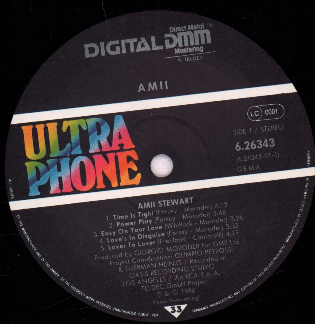 Amii Stewart - Amii - Lp