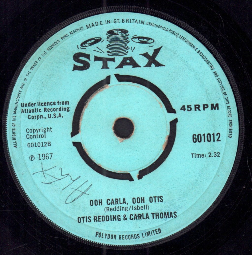 Otis Redding And Carla Thomas - Tramp - 7 Inch