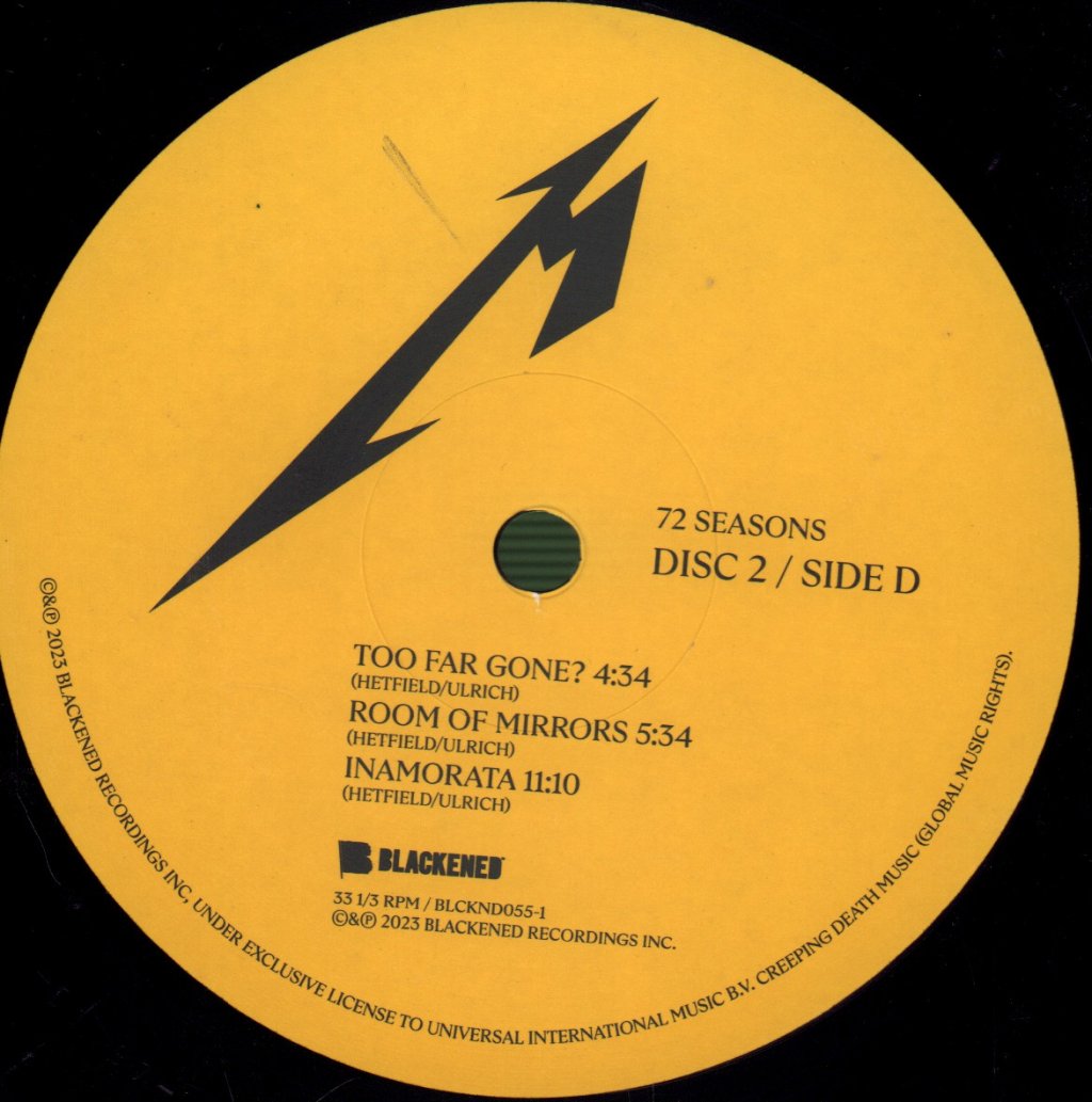 Metallica - 72 Seasons - Double Lp