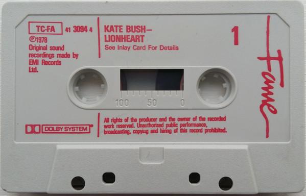 Kate Bush - Lionheart - Cassette