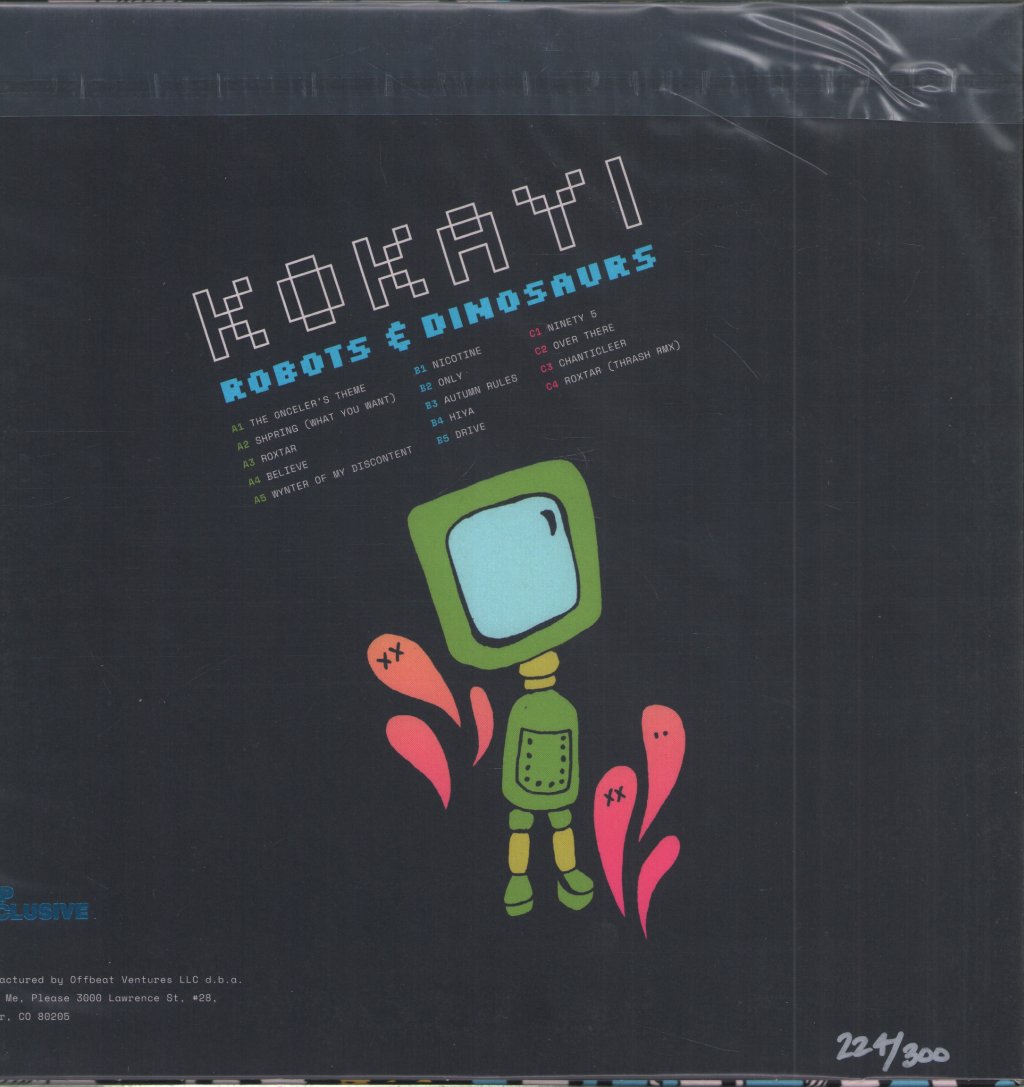 Kokayi - Robots & Dinosaurs - Lp