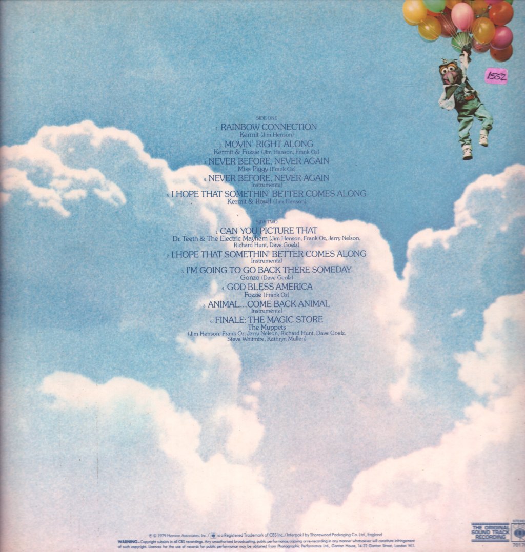 Muppet Movie - Original Soundtrack - Lp