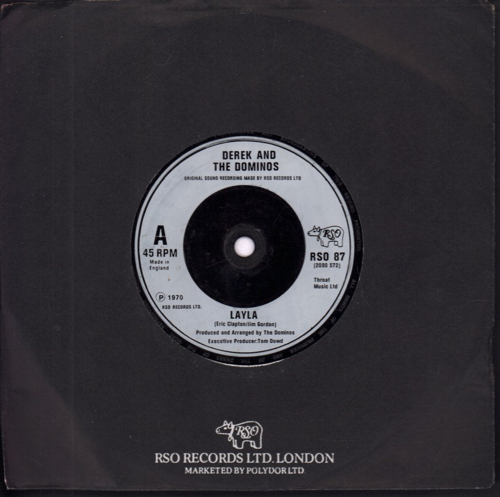 Derek And The Dominos - Layla - 7 Inch