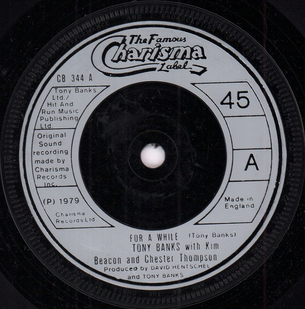 Tony Banks - For A While - 7 Inch
