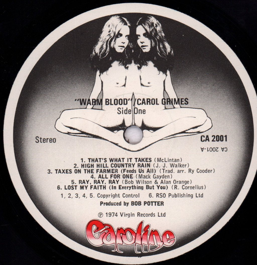 Carol Grimes - Warm Blood - Lp