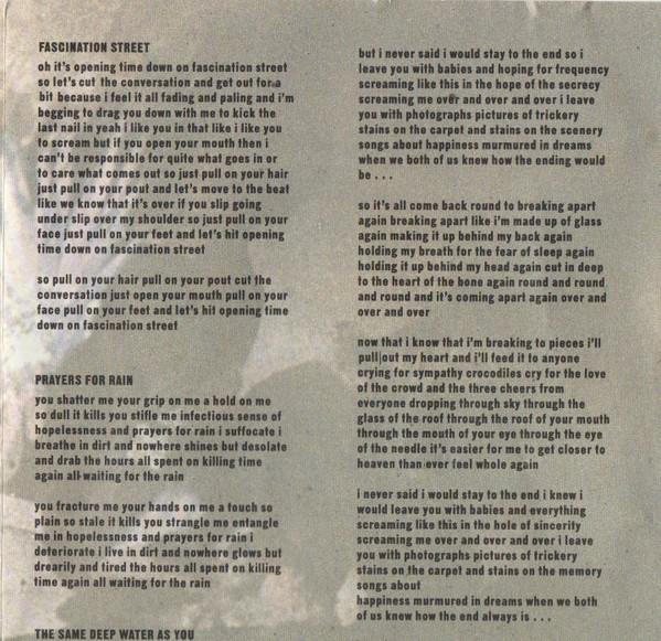 Cure - Disintegration - Cd