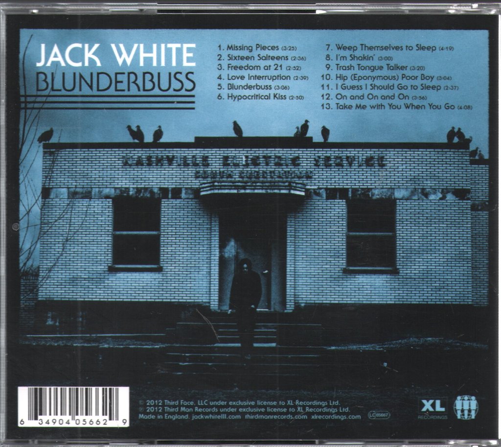 Jack White - Blunderbuss - Cd