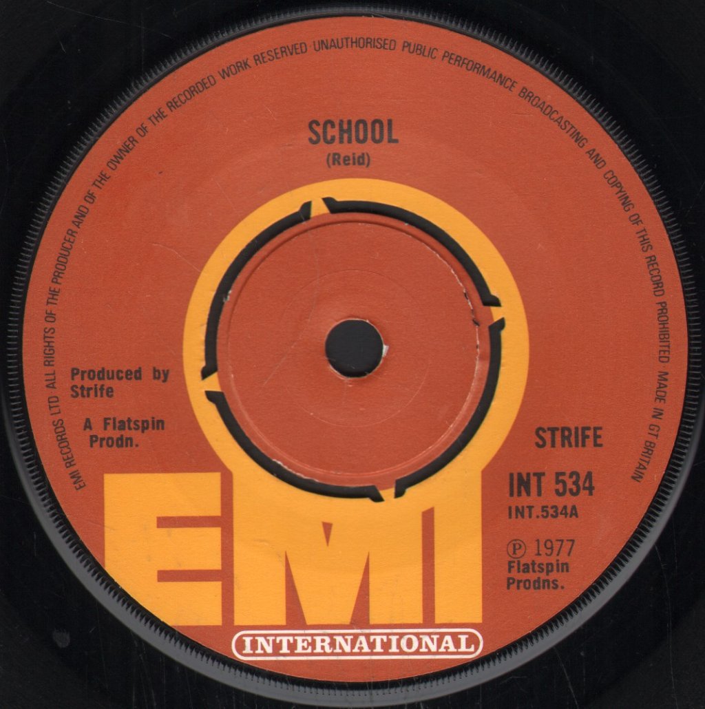 Strife (Rock) - School - 7 Inch