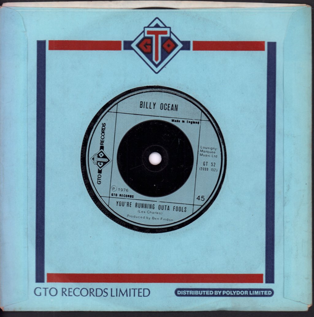 Billy Ocean - Love Really Hurts Without You - 7 Inch