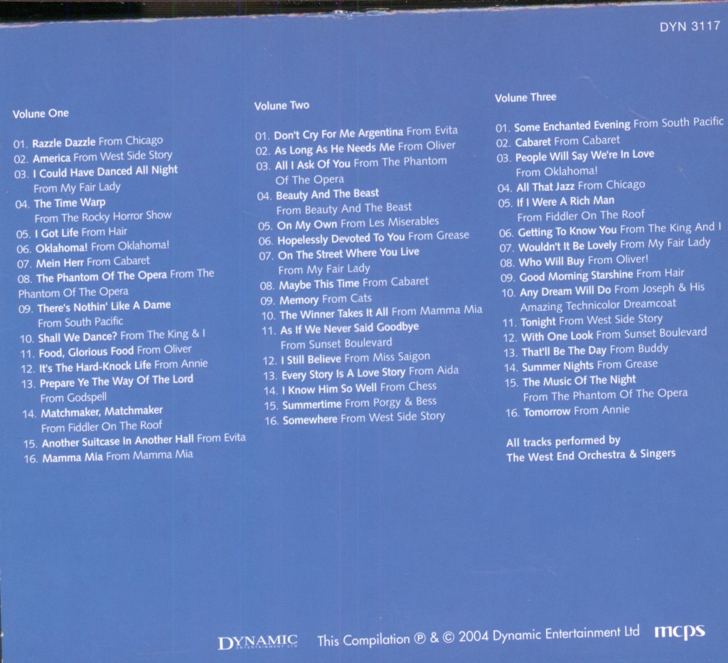 Various Artists - West End Shows 3 - Cd Set