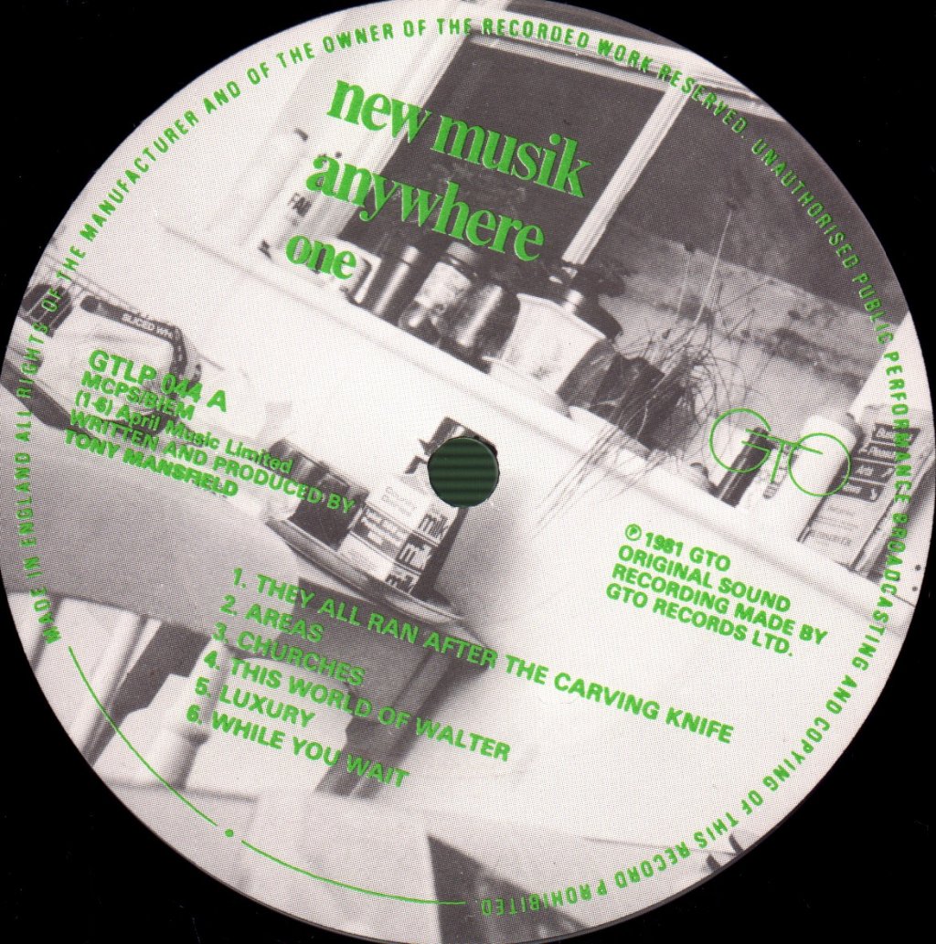 New Musik - Anywhere - Lp