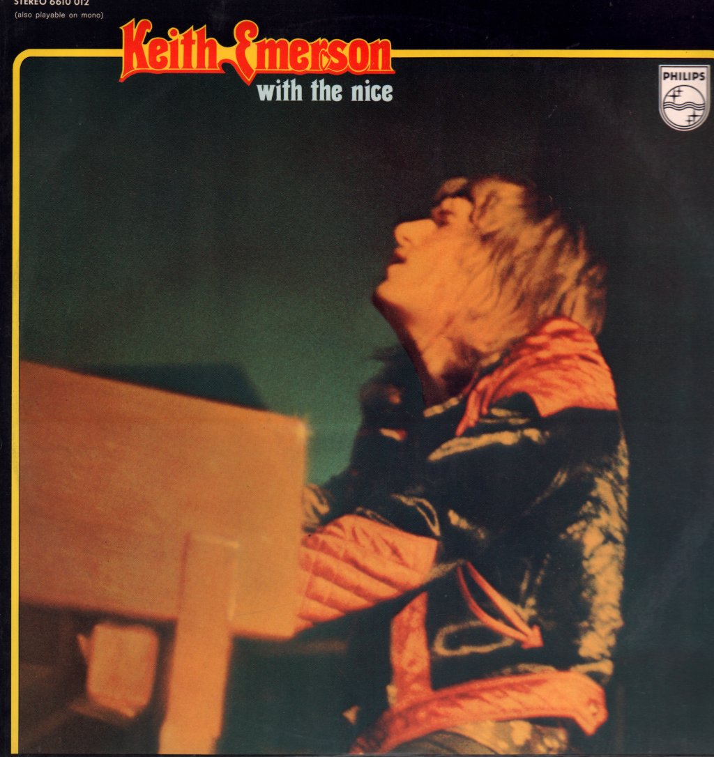 Keith Emerson With Nice - Keith Emerson With The Nice - Double Lp